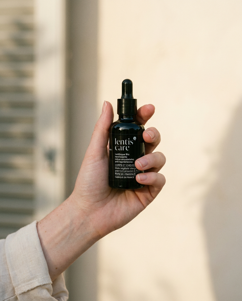 Huile de lentisque BIO – Soin peau &amp; cheveux