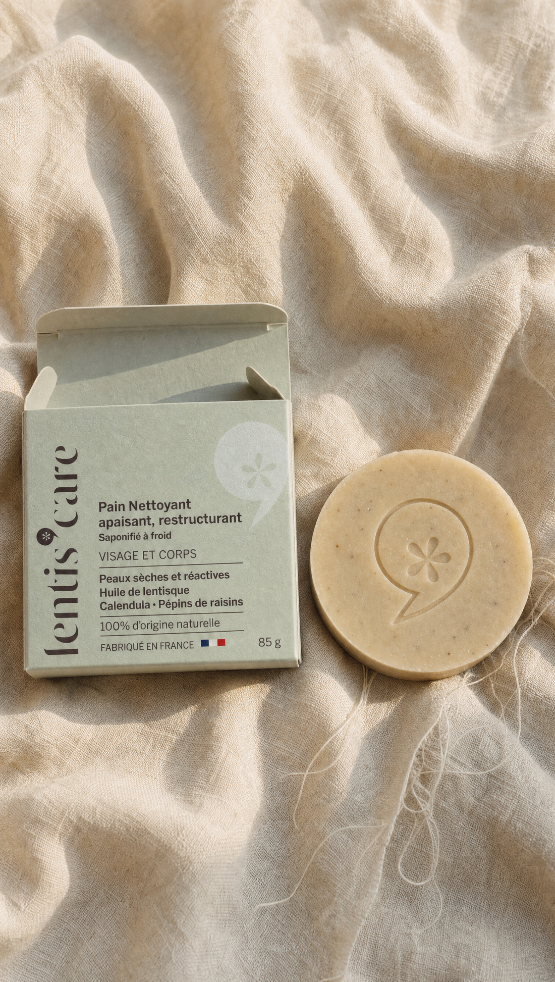 Nettoyant apaisant, restructurant - Visage et corps