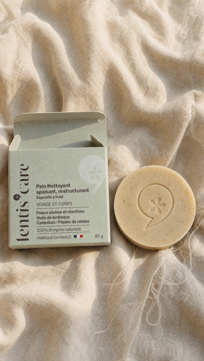 Nettoyant apaisant, restructurant - Visage et corps